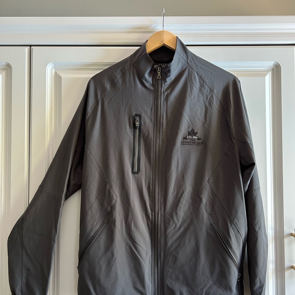 Country Club Gray Men's Windbreaker